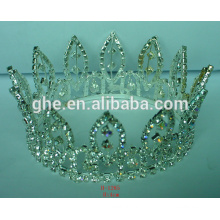 Mode Braut-Tiara Gold Krone Sankt Klausel Tiara Großhandel billig Mini-Tiara